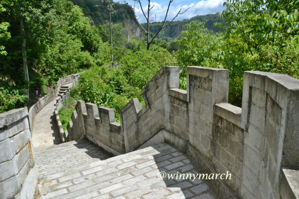 Tembok Besar Ala Indonesia, Great Wall of Koto Gadang di Bukittinggi